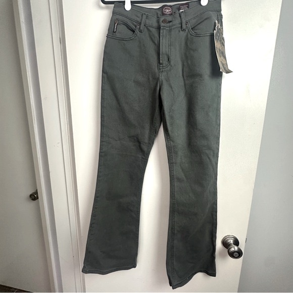 BONGO Vintage/Vintage Inspired Grayish Washed Blackish High Rise Jeans NWT 11 - Picture 3 of 16